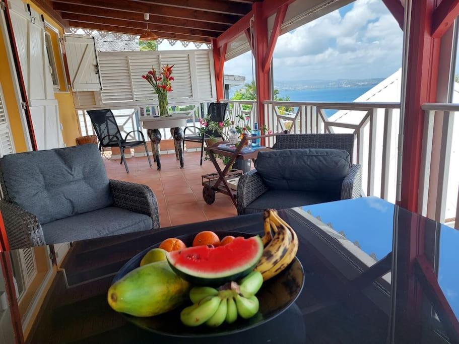 Villa Nautilia, Vue Mer, Proche Plage Les Trois-Ilets Ngoại thất bức ảnh