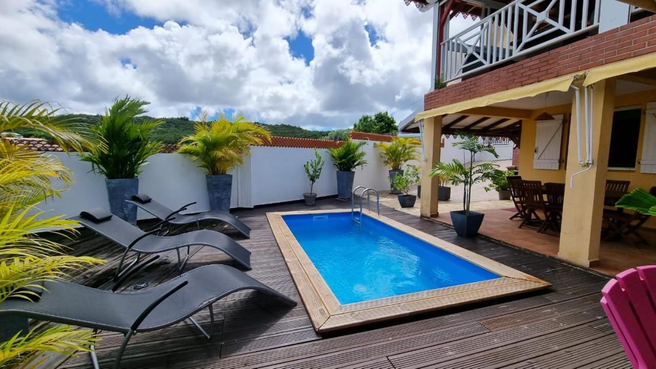 Villa Nautilia, Vue Mer, Proche Plage Les Trois-Ilets Ngoại thất bức ảnh